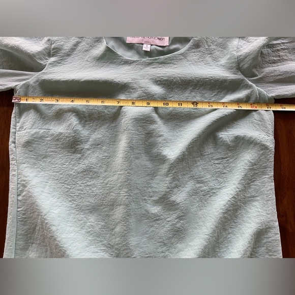 Dress the population mint sequin long sleeve dress - Picture 7 of 11